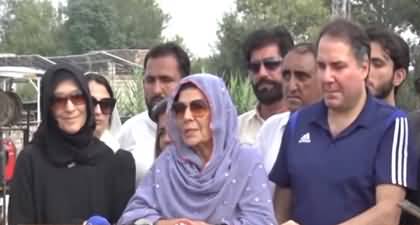 We are hearing speculations that Imran Khan may be transferred to military Jail - Aleema Khan's Media Talk