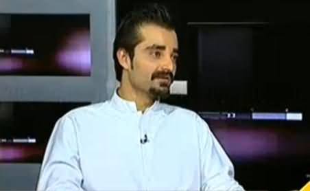 We Are Playing Patriotic Songs in PTI Dharna, Not Munni Badnam Hui - Hamza Ali Abbasi