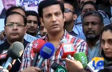 Weapons Are For Our Security - Faisal Sabzwari Talking to Media About Rangers Operation