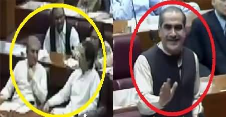 What Saad Rafiq Said To Imran Khan In Assembly Today