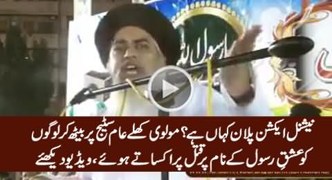 Where Is NAP? Watch How This Molvi Urging People to Kill Others on The Name of Ishq-e-Rasool