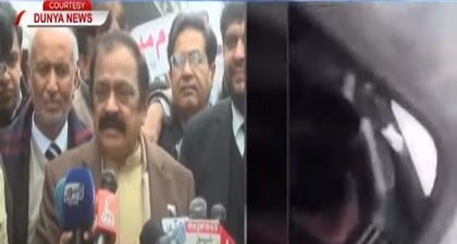 Why didn't they plan when they were counting that 1 lakh cars have entered in Murree? Rana Sanaullah