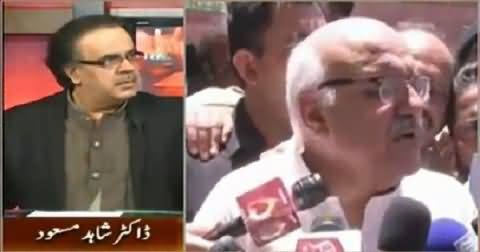 Why It Was Necessary To Arrest Mian Iftikhar, Dr. Shahid Masood Telling Inside Story