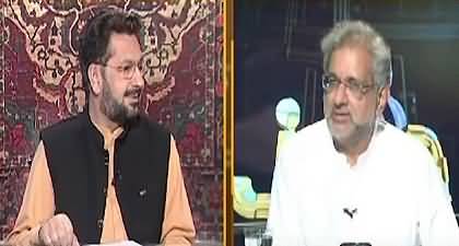 Will Mustafa Nawaz Khokhar join your party? Shahid Khaqan Abbasi replies