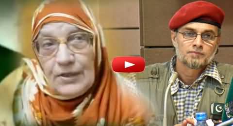 Zaid Hamid's Mother Telling Amazing Story of 1965 War with India