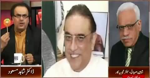 Zardari Is Controlling Sindh Govt From Dubai - Shaheen Sehbai